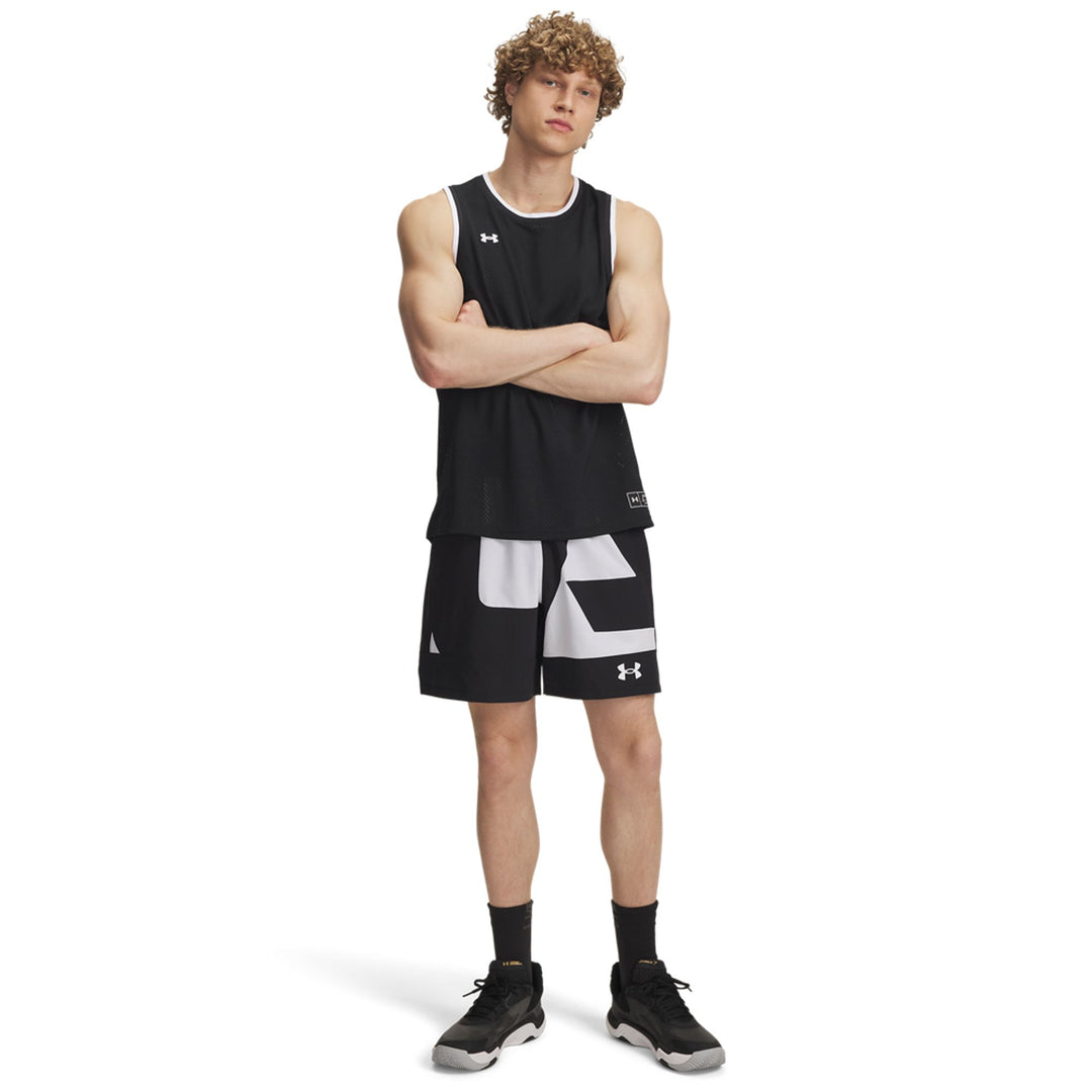 Under Armour "Ua M Zone 7"" Wvn Short Grphc- - black
