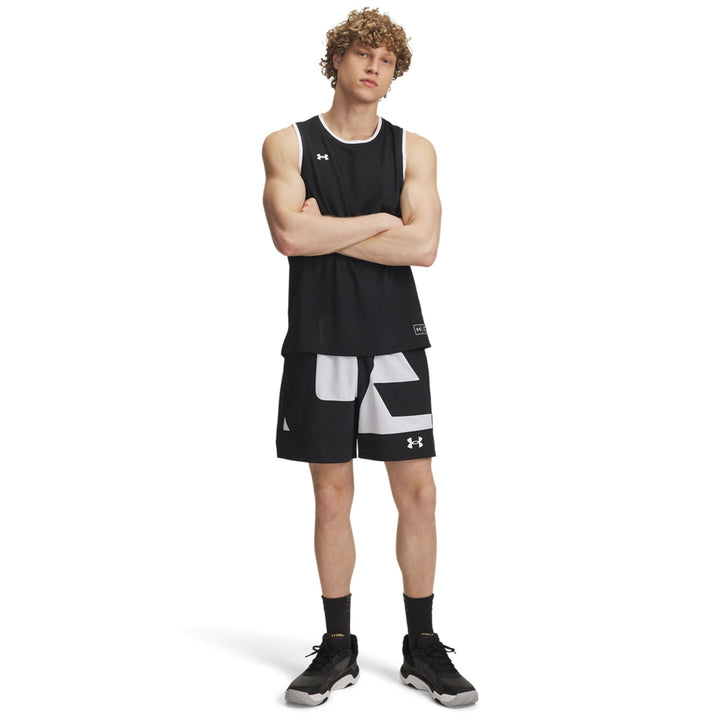 Under Armour "Ua M Zone 7"" Wvn Short Grphc- - black