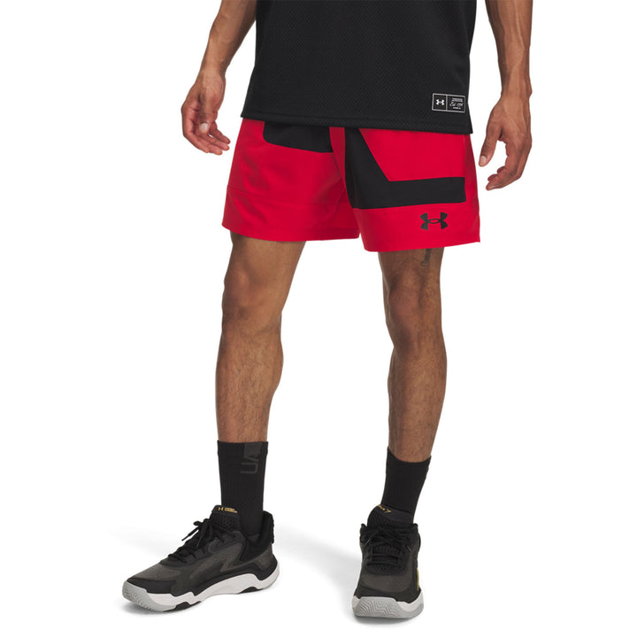 Under Armour "Ua M Zone 7"" Wvn Short Grphc- - red