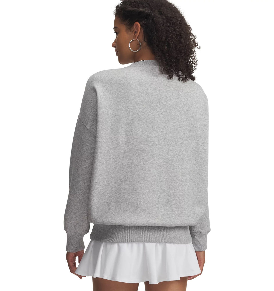 Under Armour Rival Flc Os Varsity Crew - mod gray light heather