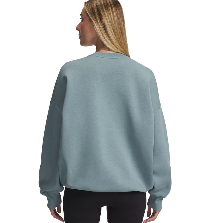 Under Armour Rival Flc Os Varsity Crew - serpentine