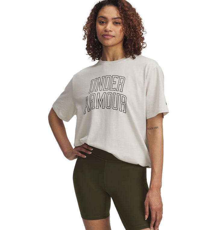 Under Armour Rival Os Campus Tee - summit white