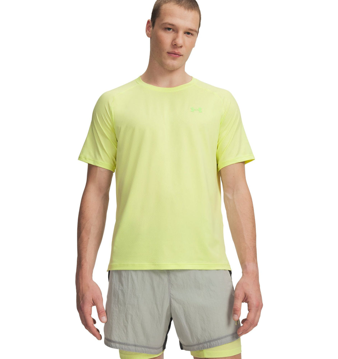 Under Armour M Explor Trail Run Grph Ss - fade green