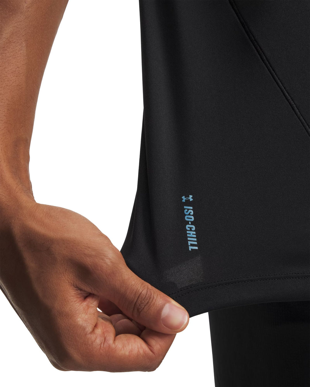 Under Armour M Explor Isochill Upf Ss - black