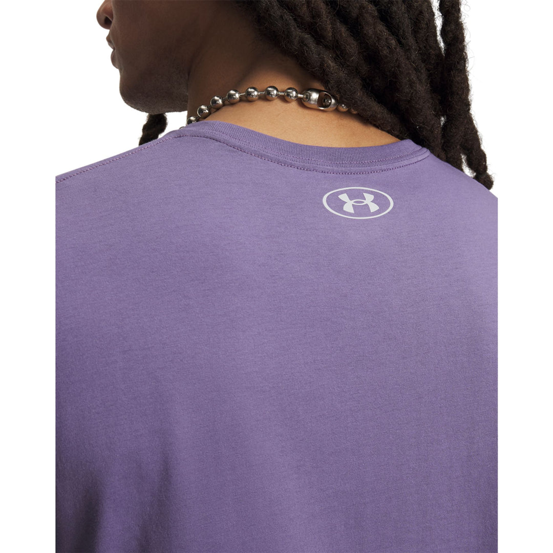 Under Armour Ua M Logo Collage Ss - purple luxe