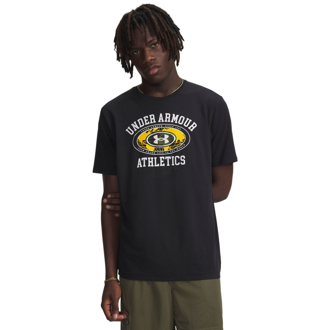 Under Armour Ua M 60/40S Armor Globe Ss - black