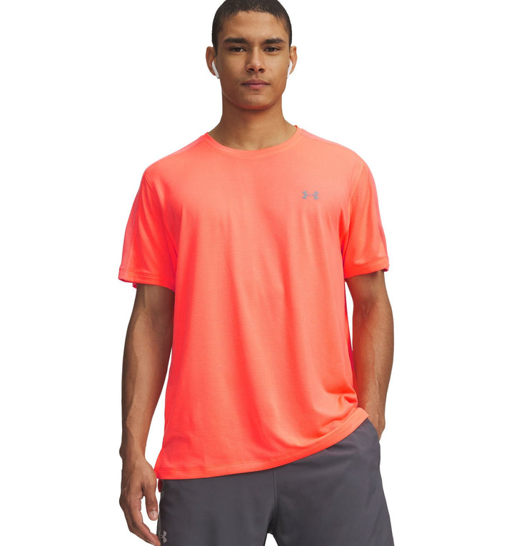Under Armour Ua Velociti Reflct Ss - electric tangerine