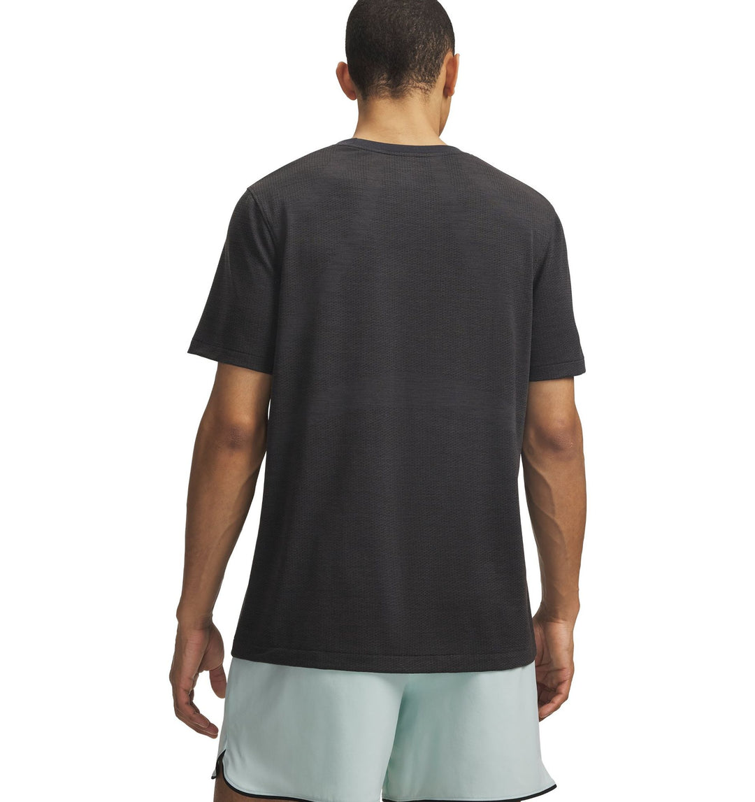 Under Armour Ua Wool Run Ss - black