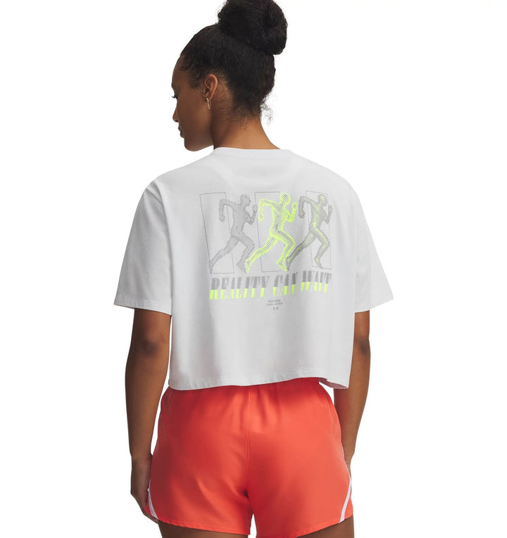 Under Armour Ua W Reality Can Wait Ss - distant gray