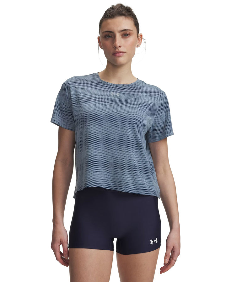 Under Armour Ua Velociti Shortsleeve - blue wind