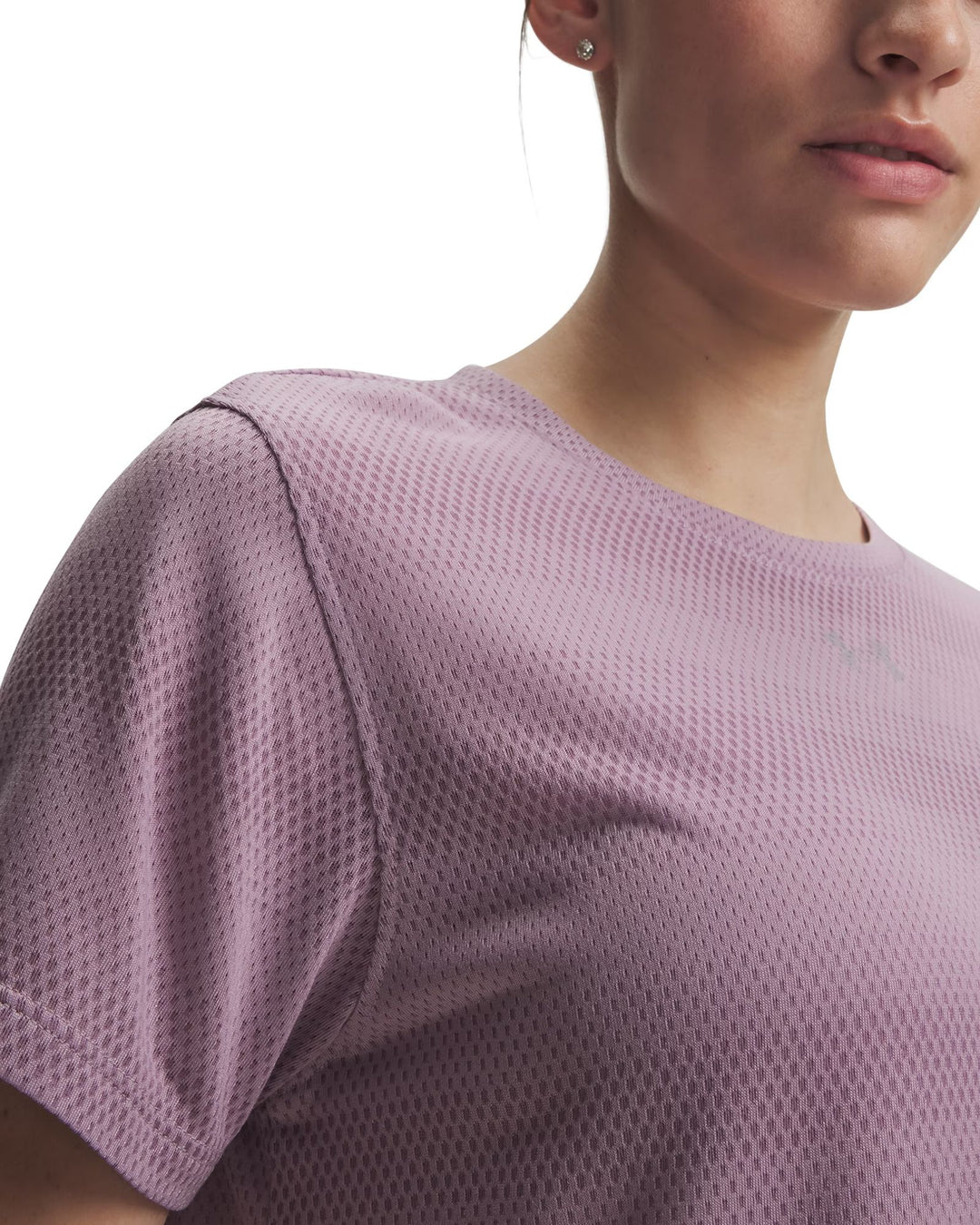 Under Armour Ua Velociti Shortsleeve - mauve pink