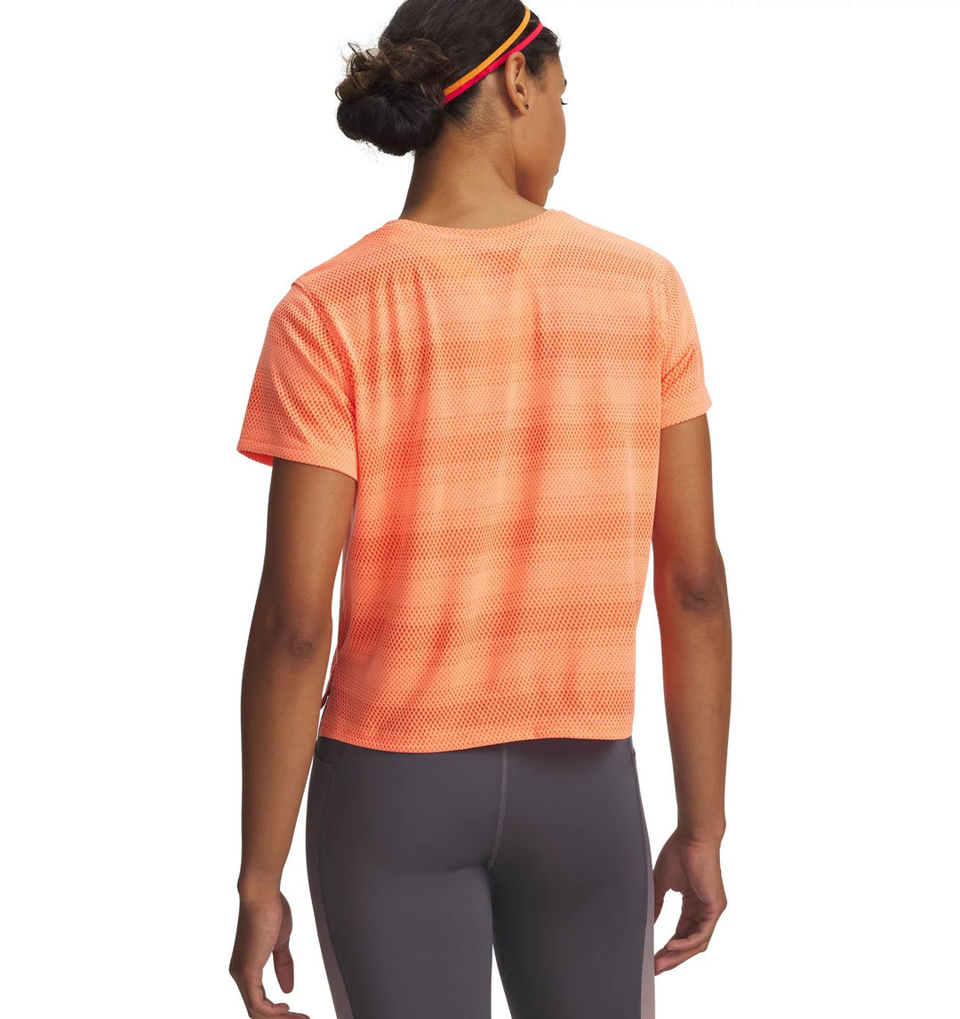 Under Armour Ua Velociti Shortsleeve - electric tangerine