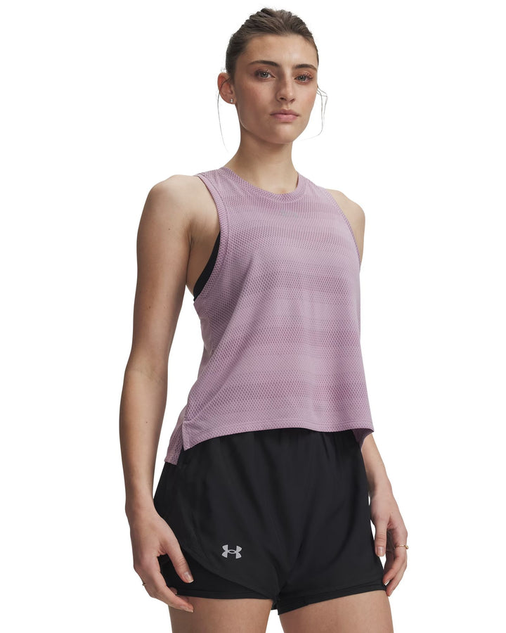 Under Armour Ua Velociti Singlet - mauve pink