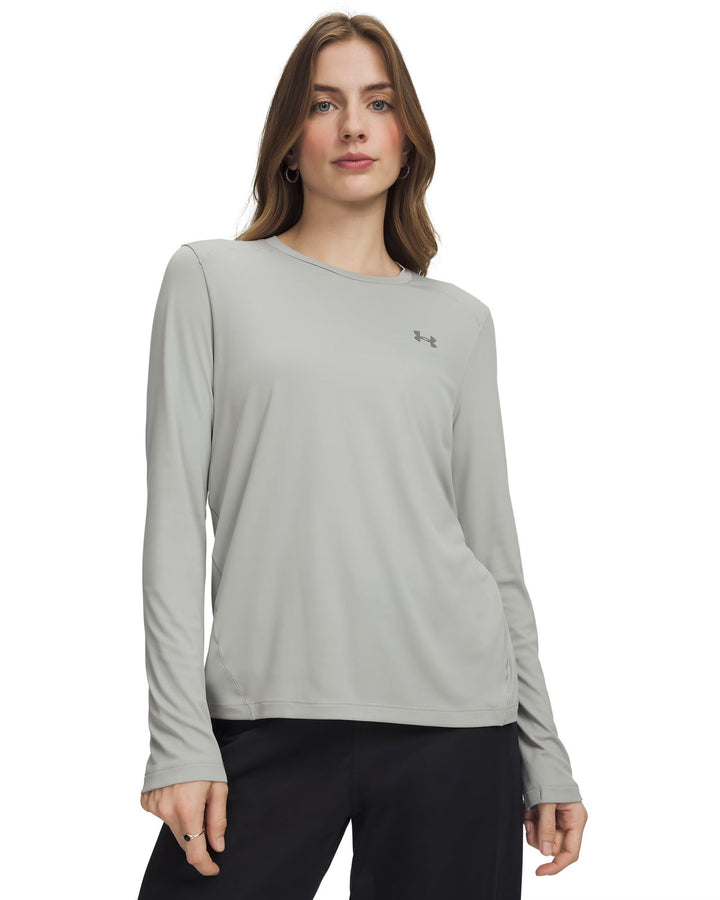 Under Armour W Explor Isochill Upf Ls - titanium