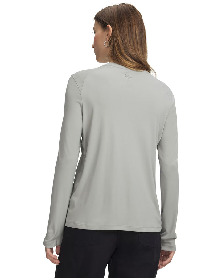 Under Armour W Explor Isochill Upf Ls - titanium