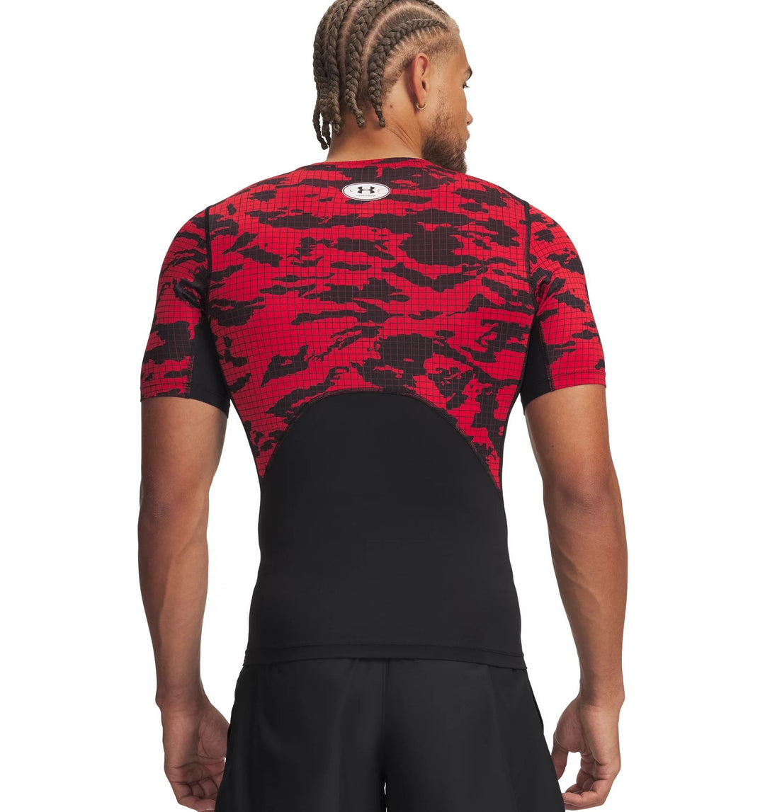 Under Armour Ua Hg Printed Ss - black