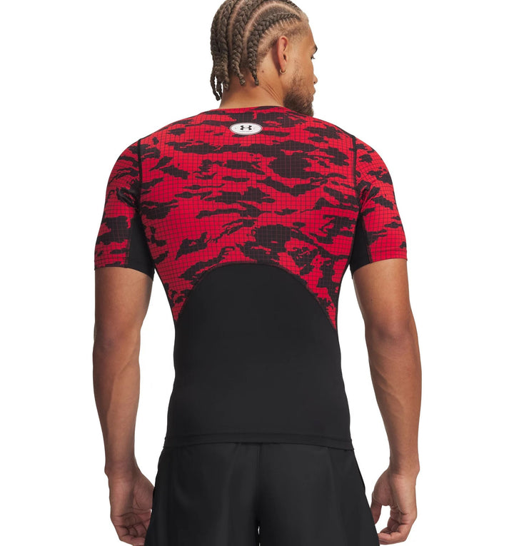 Under Armour Ua Hg Printed Ss - black
