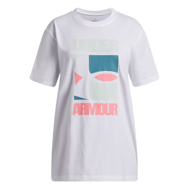 Under Armour Ua G Block Logo Os Ss - white