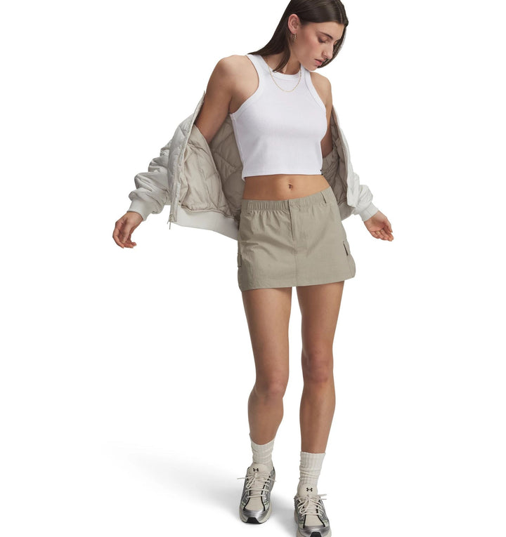 Under Armour Ua Unstoppable Utility Skirt - timberwolf taupe