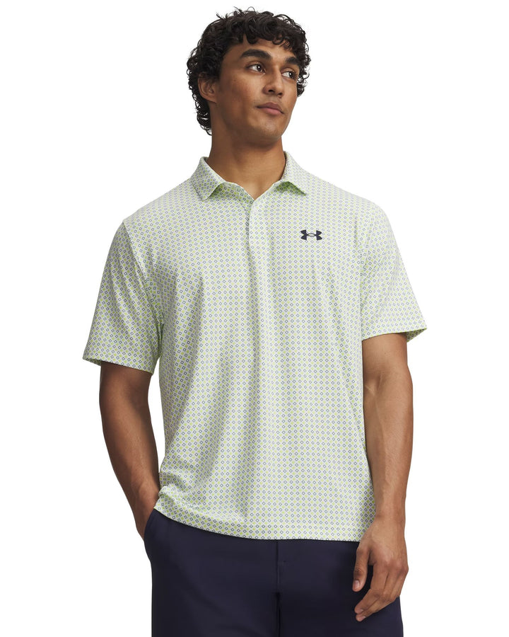 Under Armour Ua Matchplay Printed Polo - white