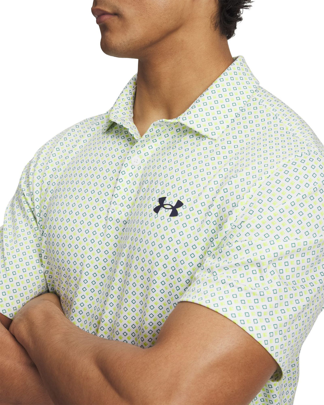 Under Armour Ua Matchplay Printed Polo - white