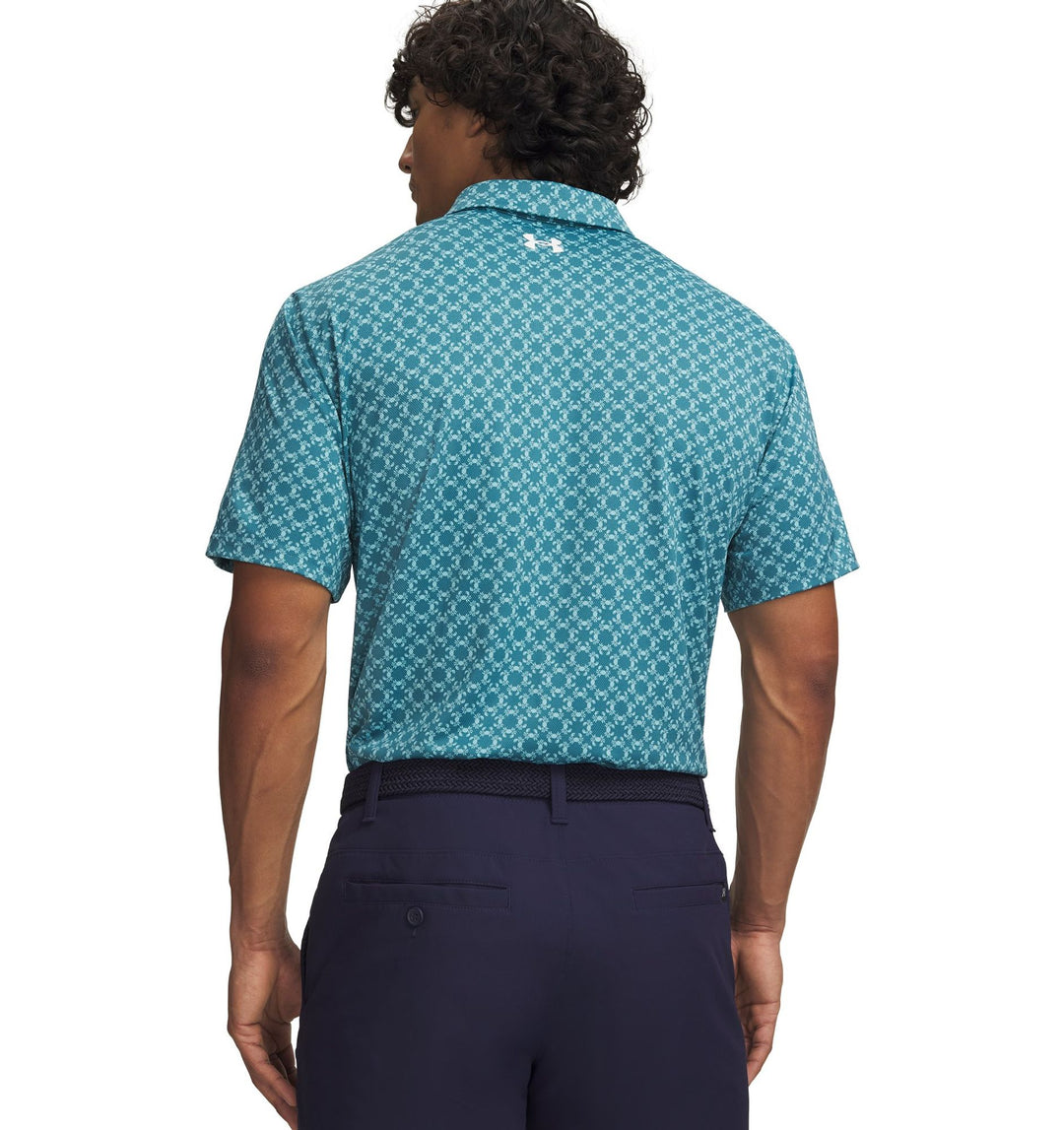 Under Armour Ua Matchplay Printed Polo - boundless blue