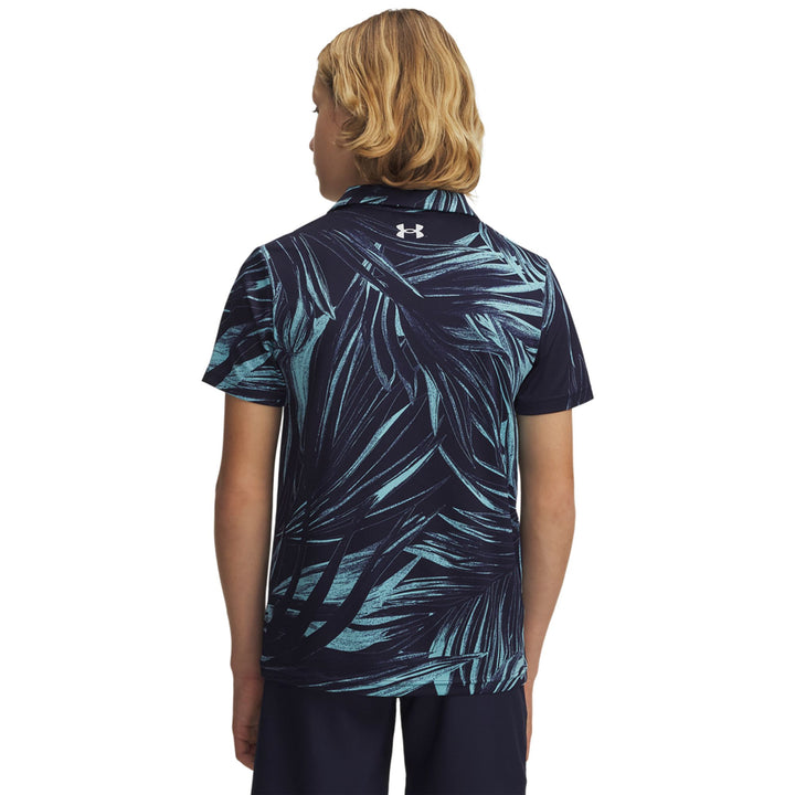 Under Armour Ua Matchplay Printed Polo - midnight navy