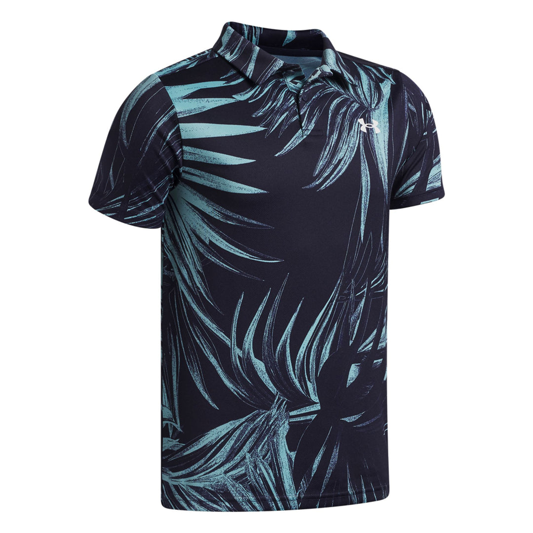 Under Armour Ua Matchplay Printed Polo - midnight navy