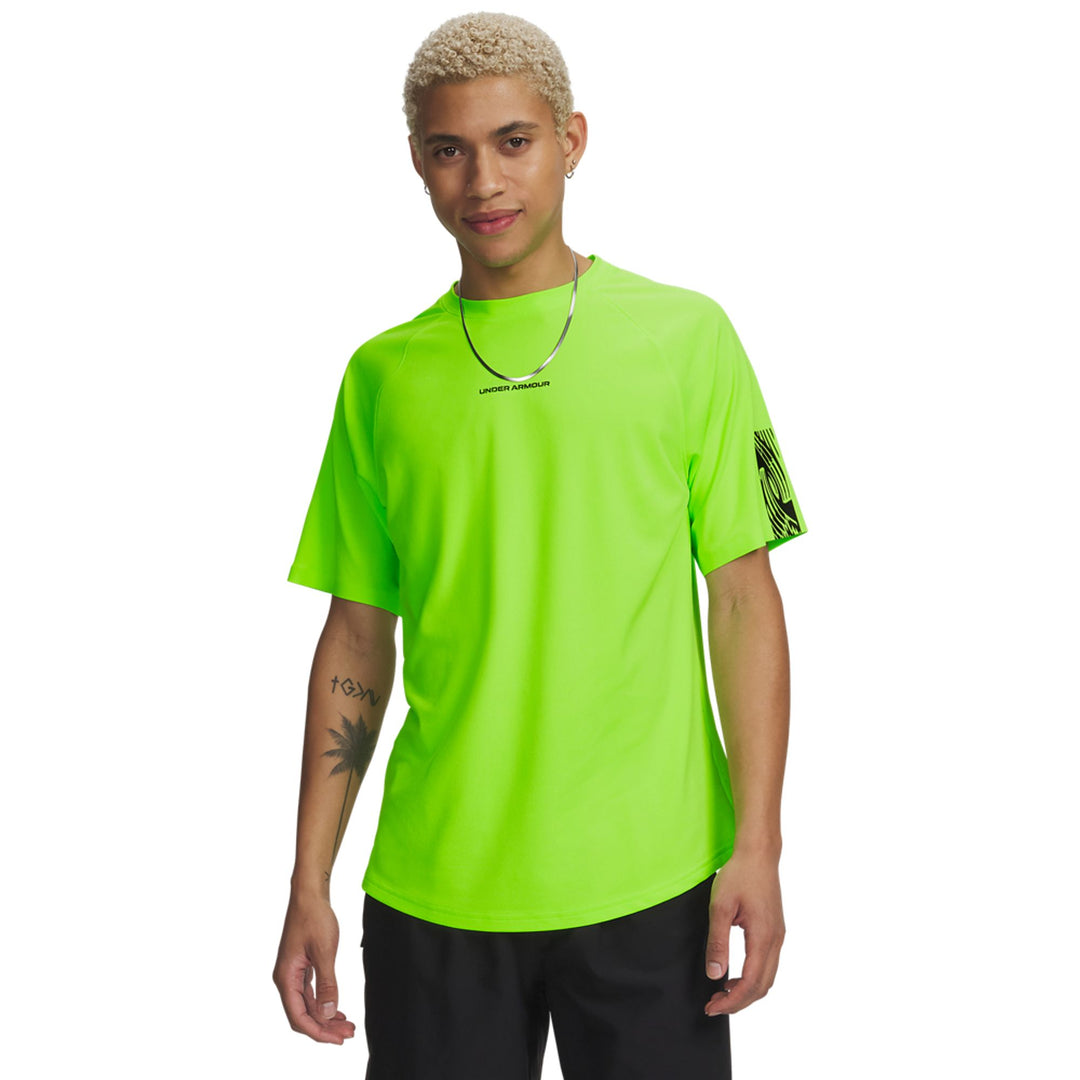 Under Armour Ua Challenger Elite Ss - hyper green