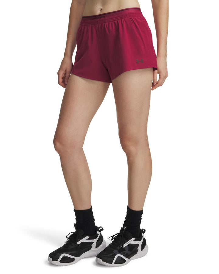 Under Armour Ua Vanish Woven 3In Shorts - claret