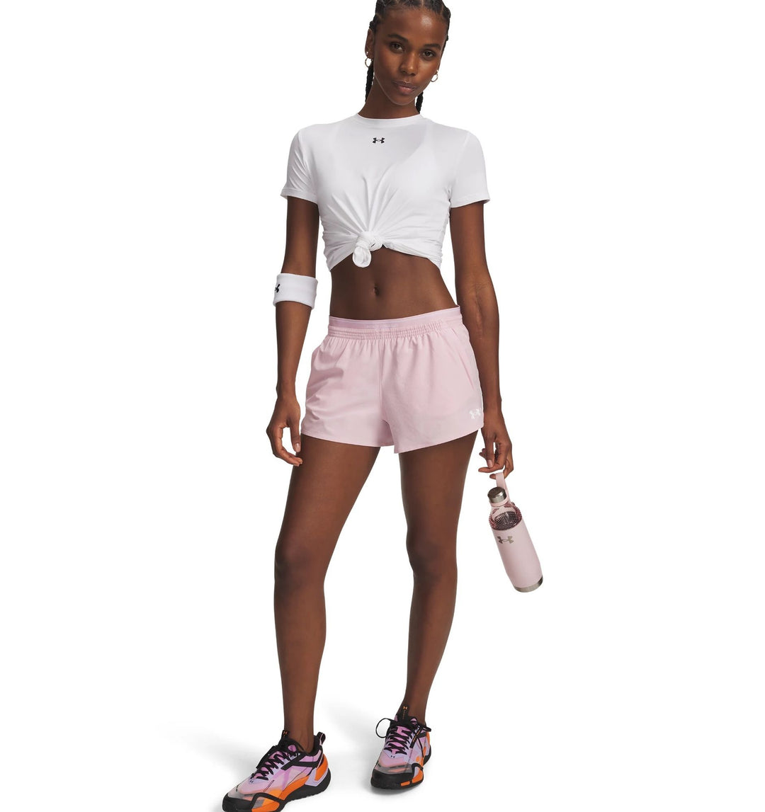 Under Armour Ua Vanish Woven 3In Shorts - prime pink