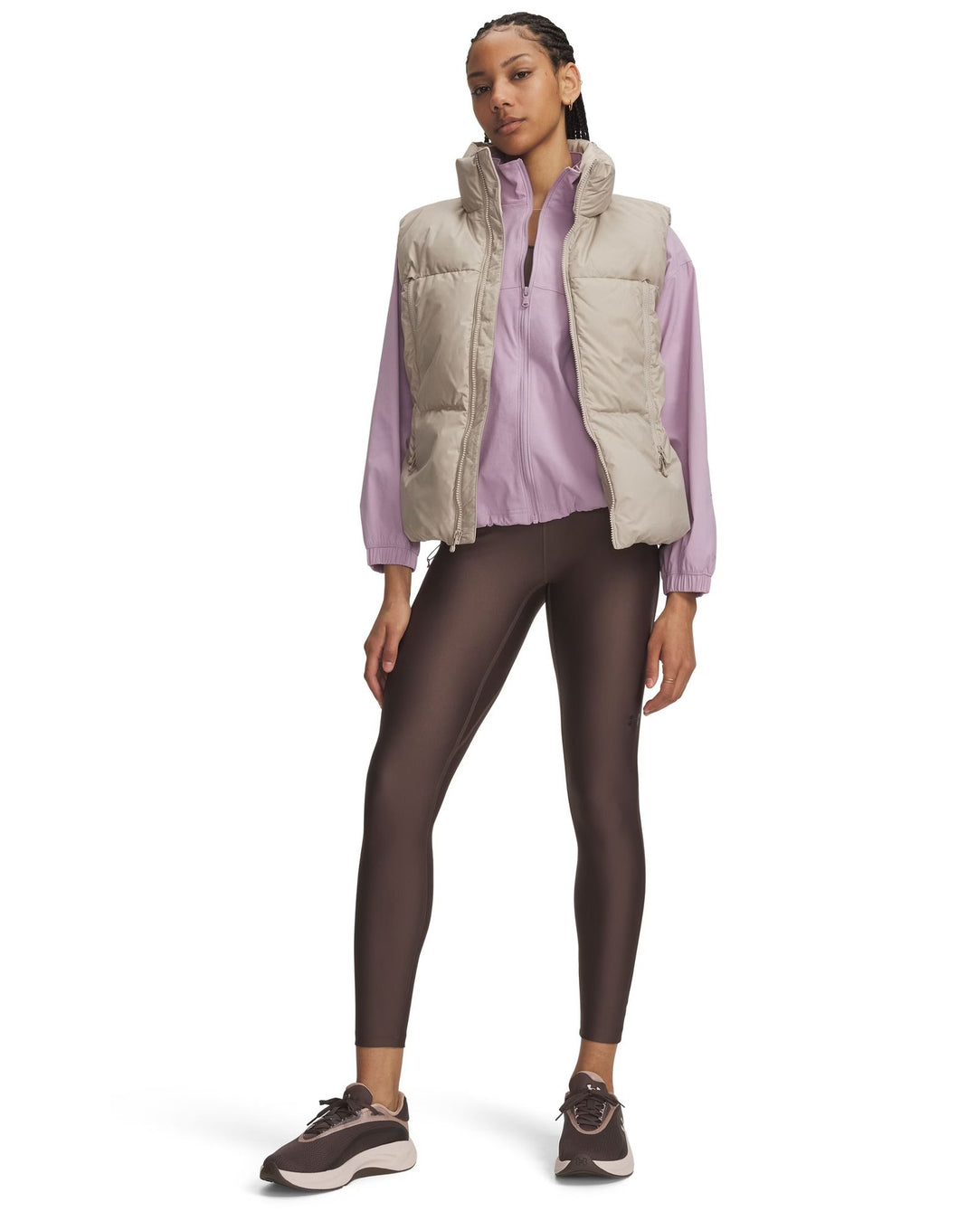 Under Armour Heatgear Legging - peppercorn