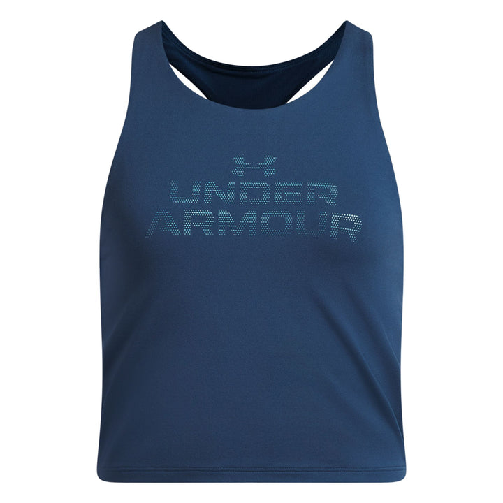 Under Armour G Motion Branded Crop Tank - wham blue