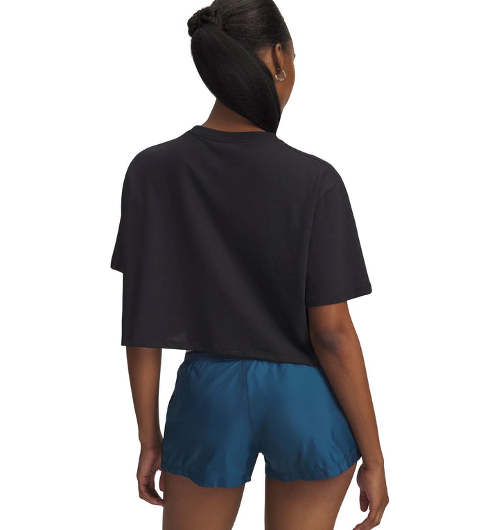 Under Armour Ua W Wm Crop Ss - black