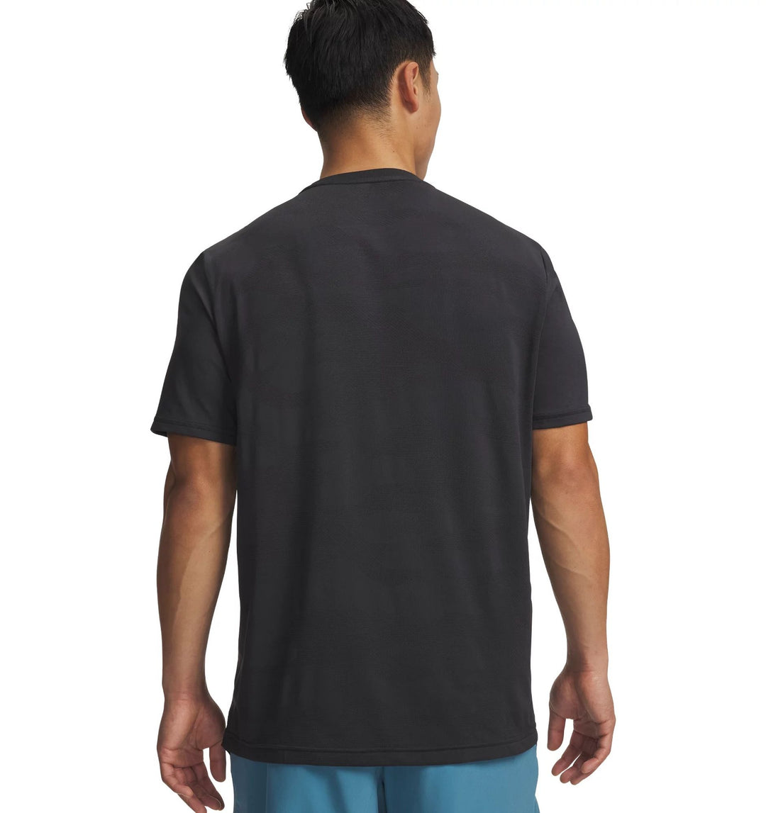Under Armour Ua Vanish Elite Smls Ss Camo - ultimate black