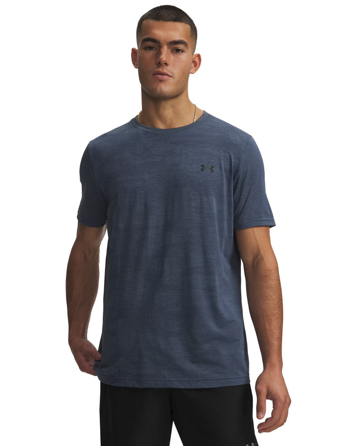 Under Armour Ua Vanish Elite Smls Ss Camo - downpour gray