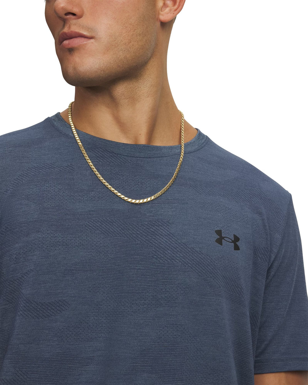 Under Armour Ua Vanish Elite Smls Ss Camo - downpour gray