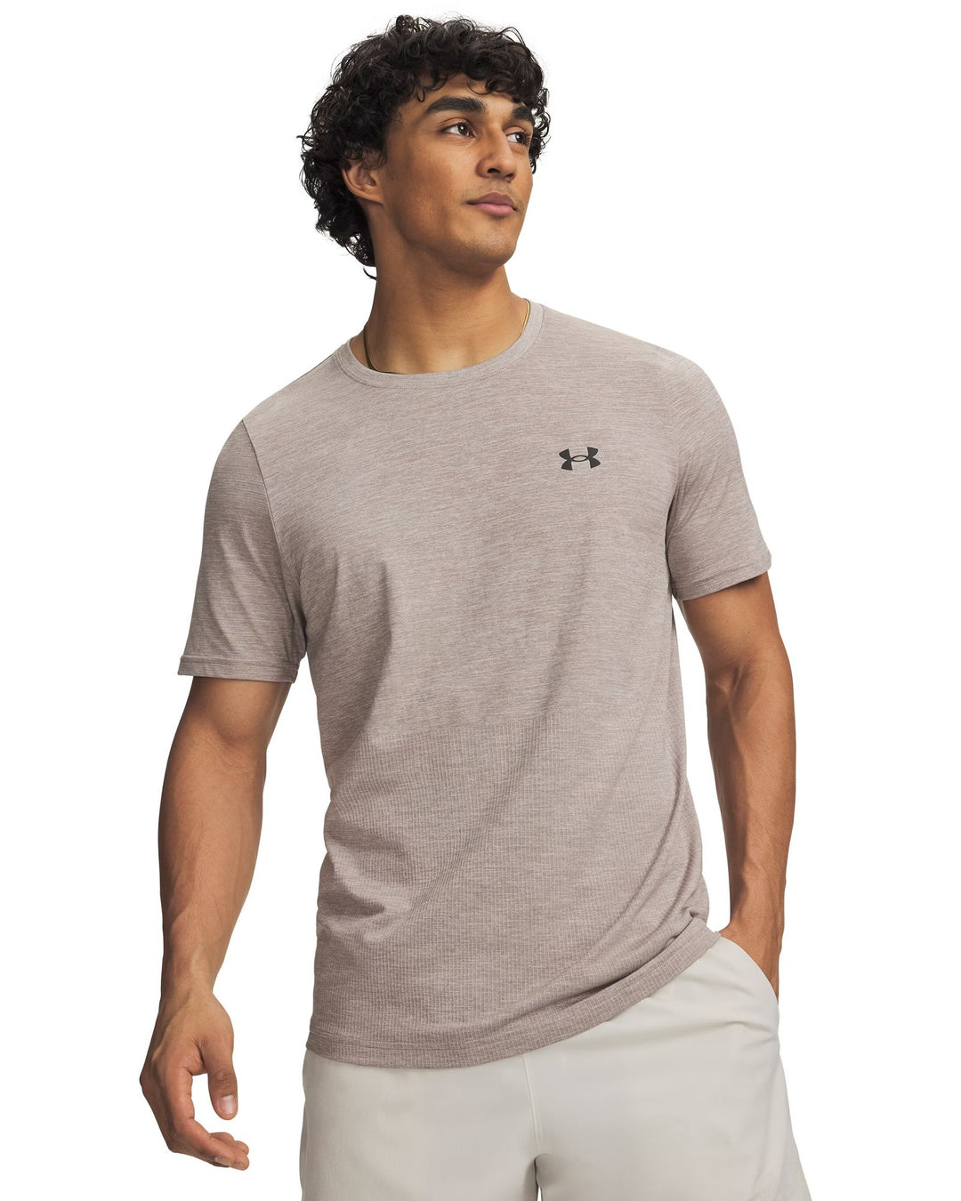 Under Armour Ua Vanish Elite Seamless Ss - timberwolf taupe