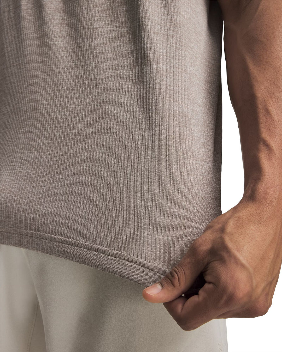 Under Armour Ua Vanish Elite Seamless Ss - timberwolf taupe