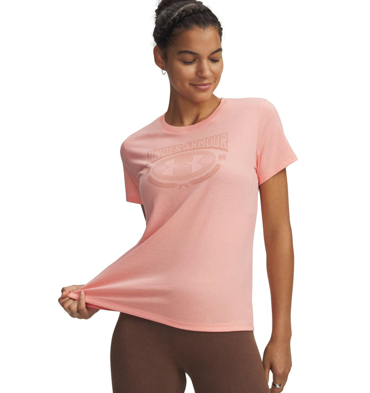 Under Armour Ua W Varsity Ss - posh pink
