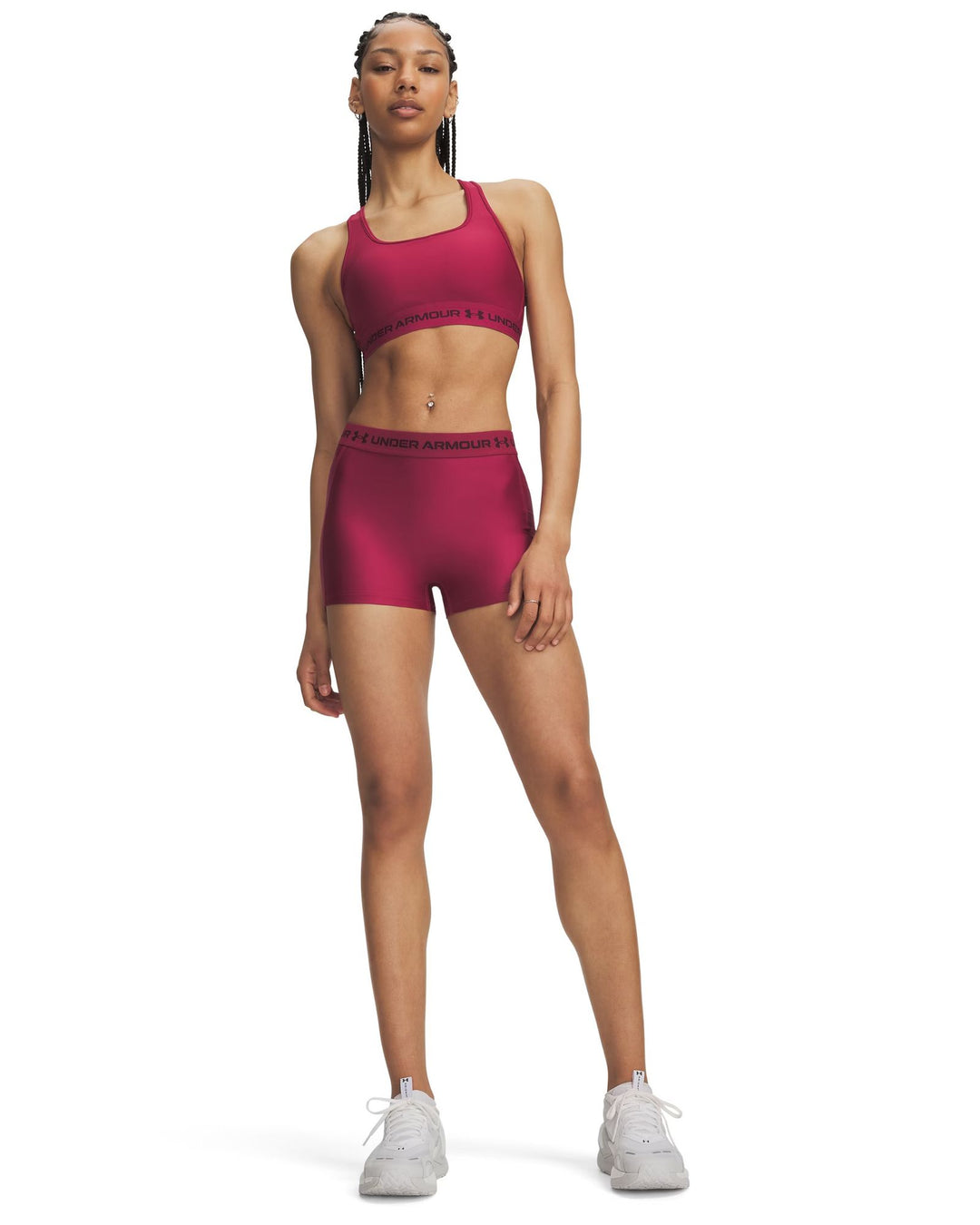 Under Armour Heatgear Shorty - claret