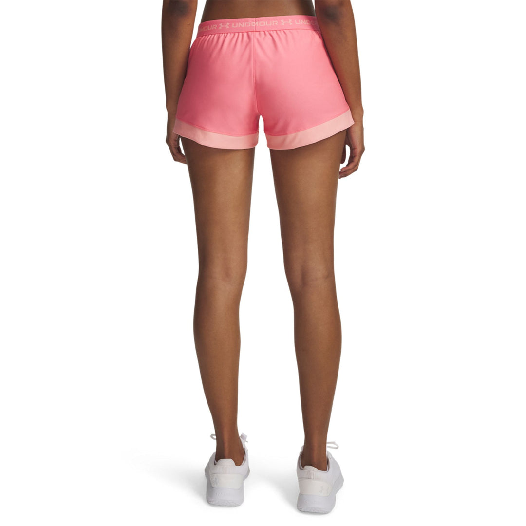 Under Armour Tech Play Up 3In Colorblock - bittersweet pink