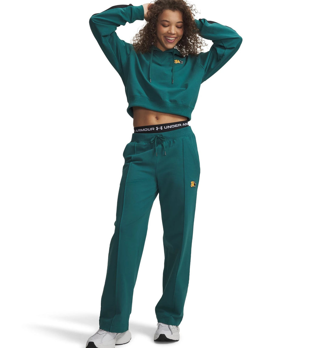 Under Armour Sport Terry Trend Pant - rack green