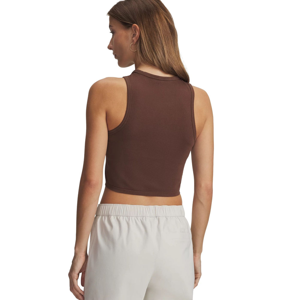 Under Armour Seamless Cotton Hand Tank - incense brown