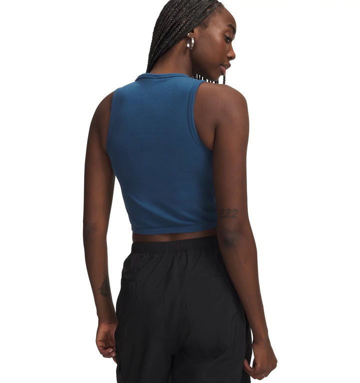 Under Armour Seamless Cotton Hand Tank - wham blue