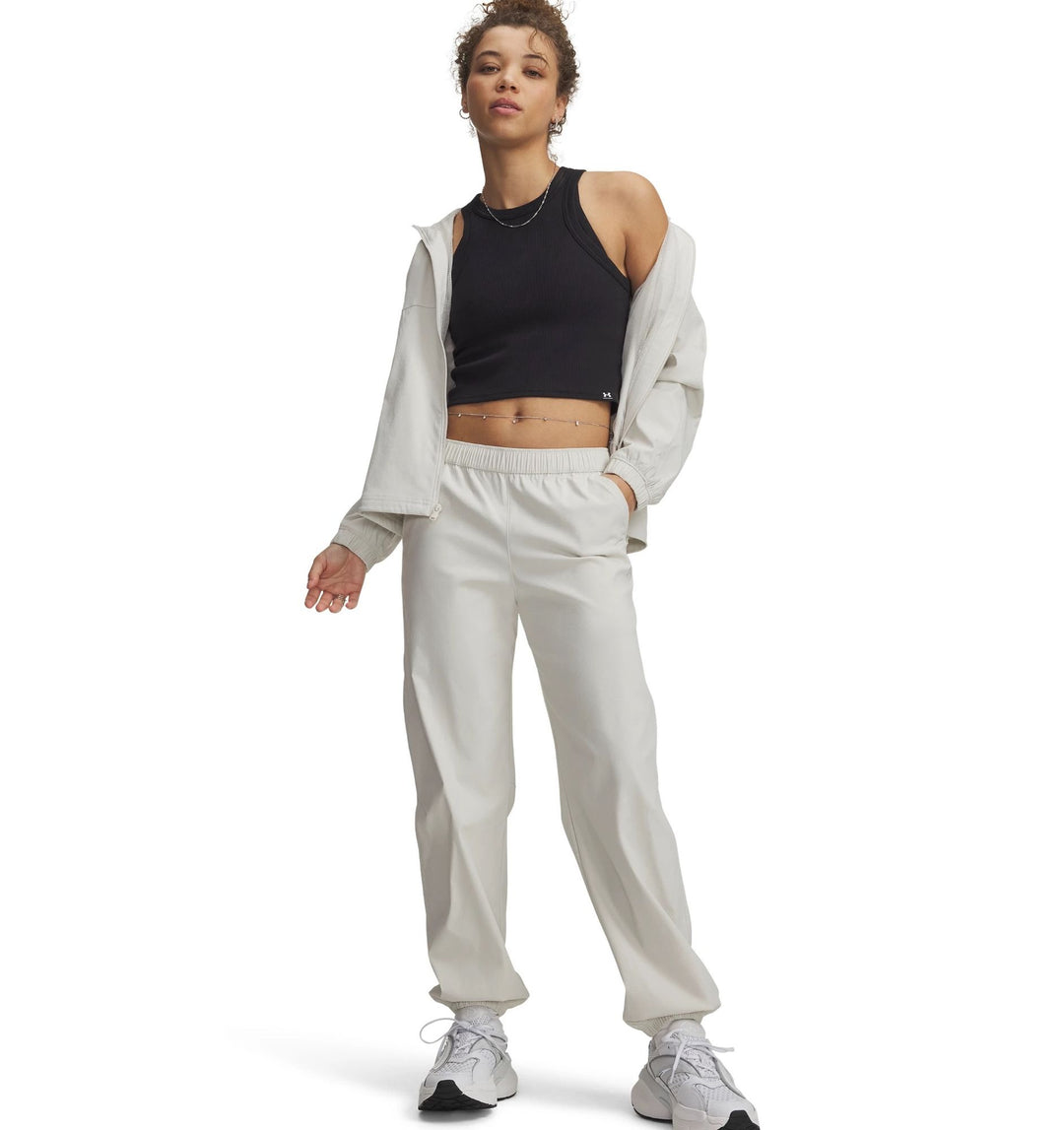 Under Armour  UNSTOPPABLE WVN JOGGER - SUMMIT WHITE