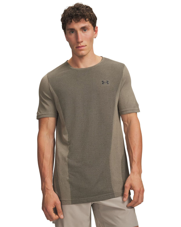 Under Armour Vanish Seamless Ss - timberwolf taupe