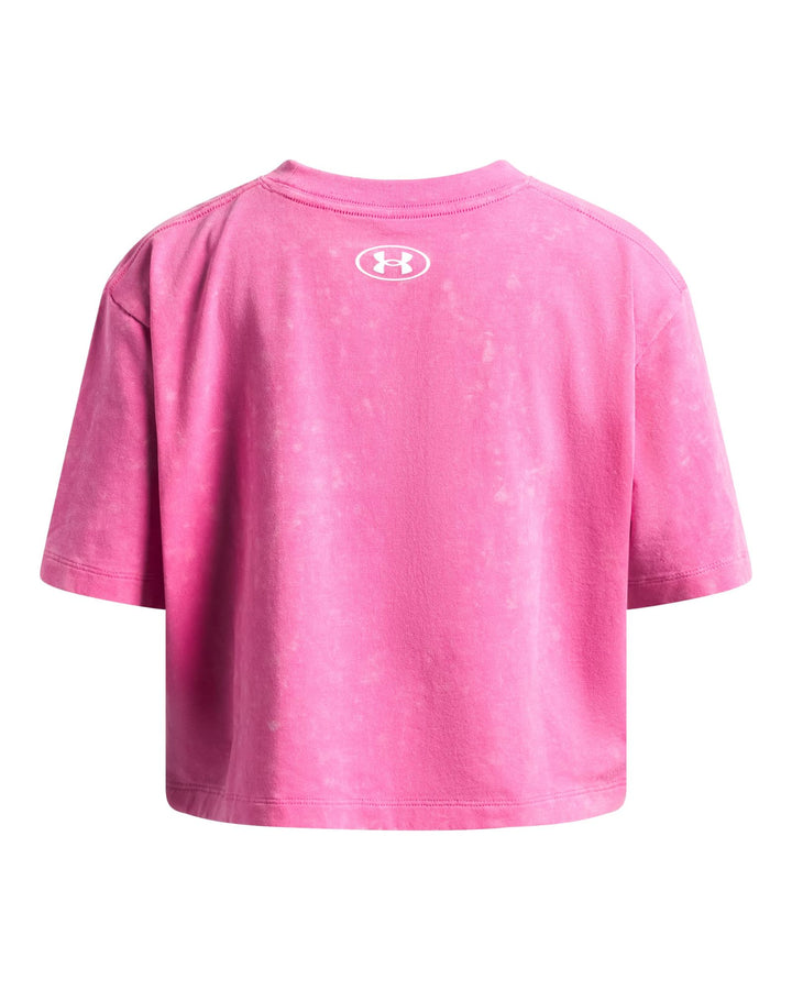 Under Armour Ua G Rival Wash Ss - pink frenzy
