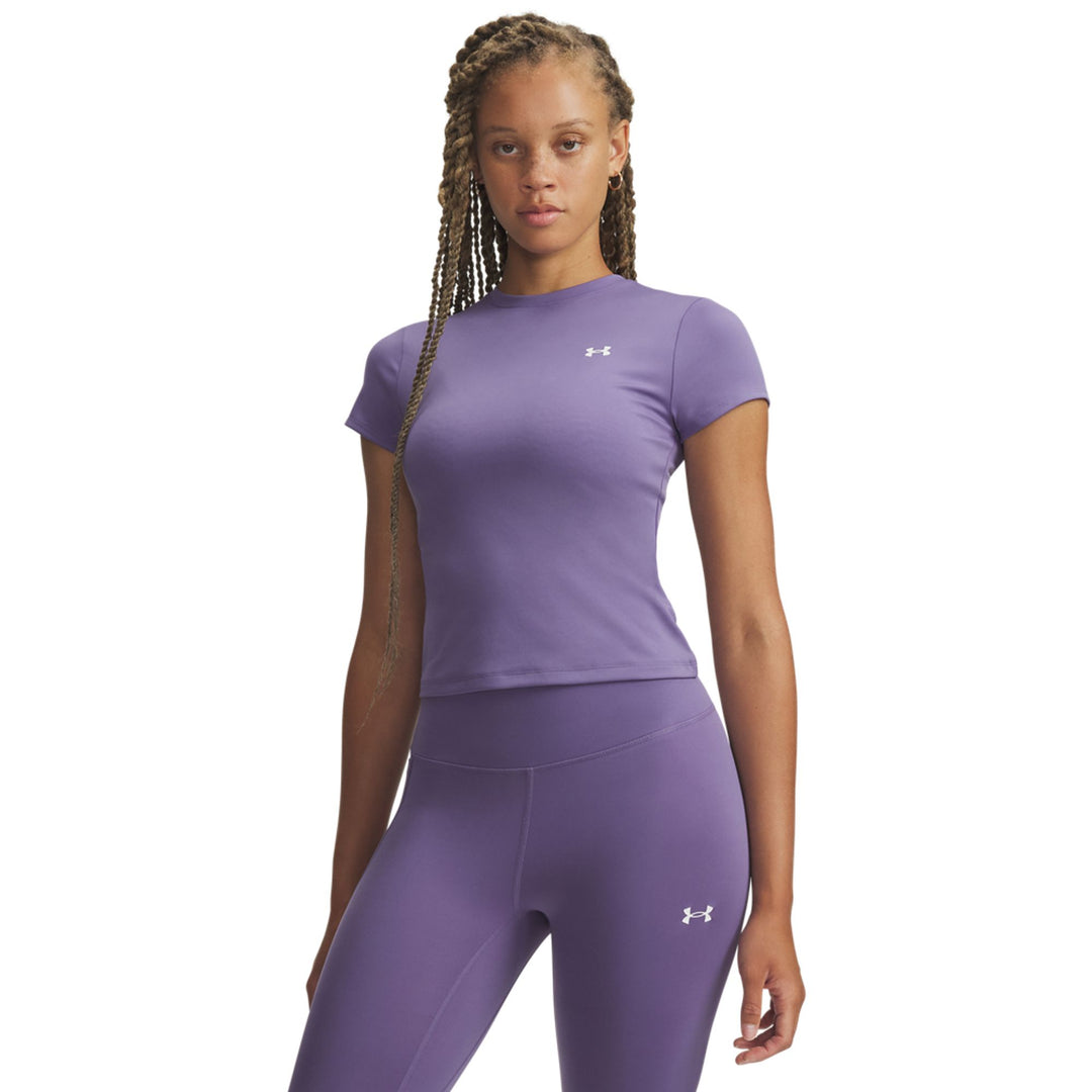 Under Armour Motion Fitted Ss Emea - purple luxe