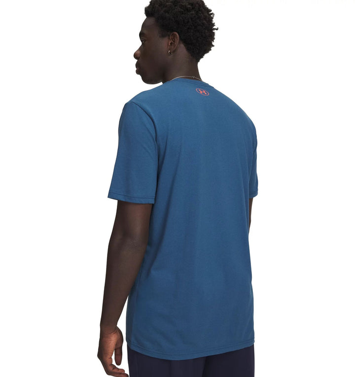 Under Armour Ua M Wm Locker Tag Ss - wham blue